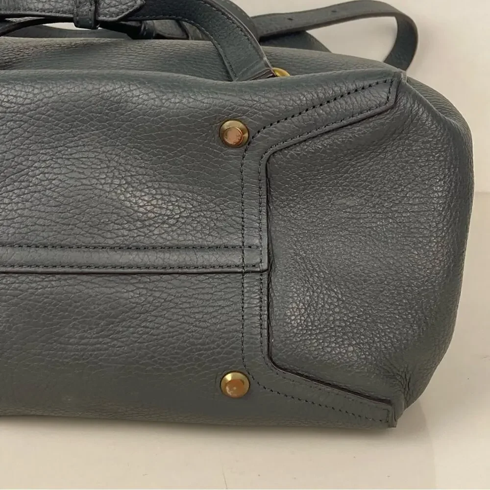 ANNABEL INGALL Italian Leather Drawstring Backpack - $550.